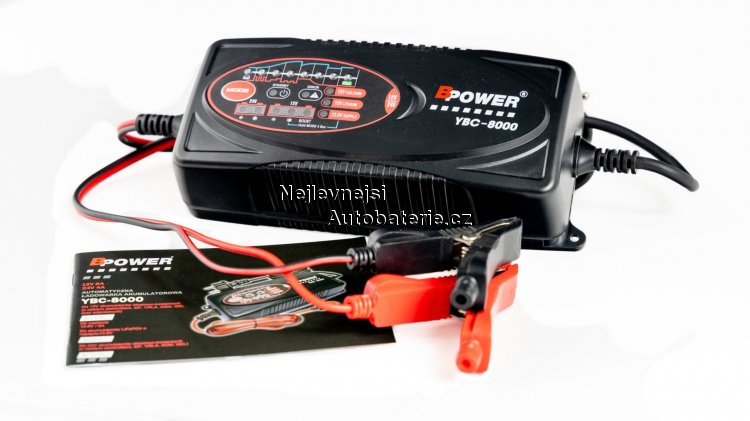 Bpower YBC-8000 12/24V 8A - Kliknutm na obrzek zavete