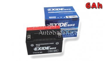 Motobaterie EXIDE BIKE Maintenance Free 6Ah, 12V YTX7A-BS - Kliknutm na obrzek zavete